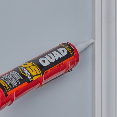 OSI Quad 10-oz White 001 Paintable Solvent Caulk