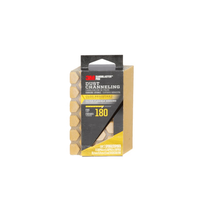 3M SandBlaster Pro 180-Grit Sanding Sponge 2.5-in x 4.5-in