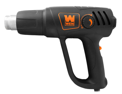 WEN Corded Heat Gun with Variable Temperature Control, Dual Fan Speed, 122F-1112F, 17.6 CFM Air Volume