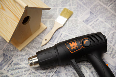 WEN Corded Heat Gun with Variable Temperature Control, Dual Fan Speed, 122F-1112F, 17.6 CFM Air Volume