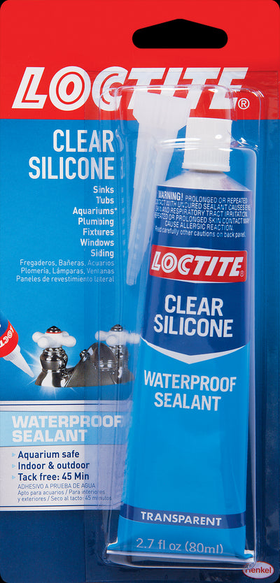 LOCTITE Waterproof Sealant 2.7-fl oz Gel All Purpose Waterproof, Quick Dry, Flexible Multipurpose Adhesive