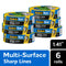 ScotchBlue Sharp Lines Multi-Surface 6-Pack 1.41-in x 60 Yard(s) Painters Tape