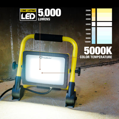 Southwire 5000-Lumen LED Plug-in Portable Work Light