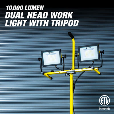 Southwire 10000-Lumen LED Plug-in Stand Work Light