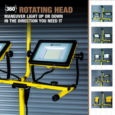 Southwire 10000-Lumen LED Plug-in Stand Work Light