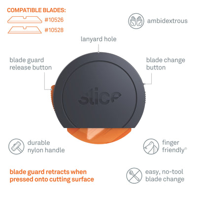 Slice Super-Safe Carton Opener 19Mm 1-Blade Retractable Utility Knife