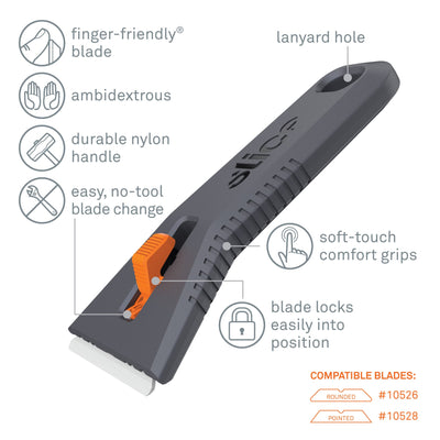 Slice Manual Utility Scraper 6.5Mm 1-Blade Retractable Utility Knife