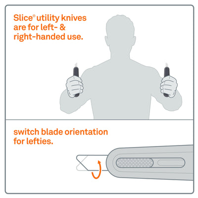 Slice Smart-Retracting 12Mm 1-Blade Retractable Utility Knife