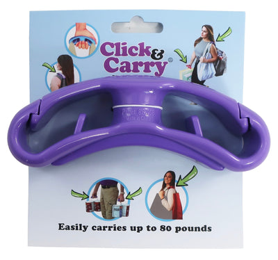 Click & Carry 19-quart Purple Plastic Paint Can Hook