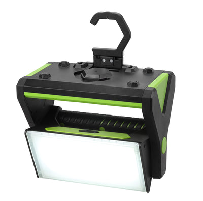 LINK2HOME 2400-Lumen LED Battery-operated Rechargeable Portable Work Light