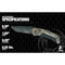 Southwire Tanto 1-Blade Folding Retractable Utility Knife with On Tool Blade Storage