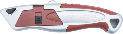 Marshalltown 1-in 5-Blade Retractable Utility Knife with On Tool Blade Storage