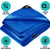 Core Tarps 25-ft x 40-ft Blue Waterproof Commercial Polyethylene 16-mil Tarp