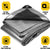 Core Tarps 40-ft x 50-ft Waterproof 5-Mil Commercial Tarps