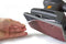 WEN Hand Sander with Sandpaper Included, 1.2 Amp Motor, 12,000 OPM, Lightweight Design, 7-in x 3-3/5-in Surface