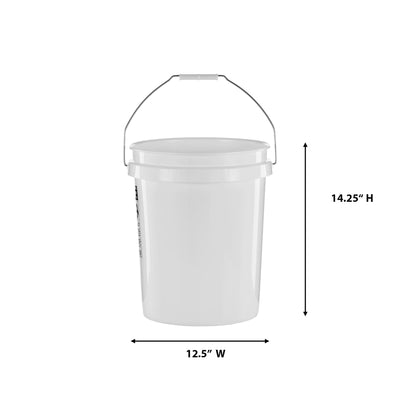 United Solutions 5-Gallon Food-grade Plastic General Bucket