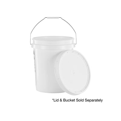 United Solutions 5-Gallon White Plastic Bucket Lid