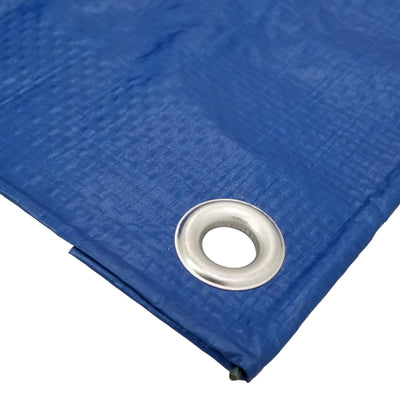 Sigman 50-ft x 50-ft Blue Waterproof Standard Polyethylene 5-mil Tarp