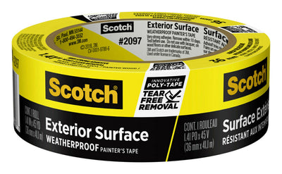 Scotch Exterior Surface Weatherproof 1.41-in x 45 Yard(s) Painters Tape