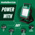 Metabo HPT 4000-Lumen LED Battery-operated Rechargeable Portable Work Light