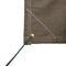 Stansport 6-ft x 8-ft Green Water Resistant Standard Canvas 1-mil Tarp