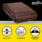 BOEN 40-ft x 60-ft Brown Waterproof Commercial Polyethylene 10-mil Tarp