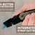 Spec Ops Tools 3-Blade Folding Retractable Utility Knife with On Tool Blade Storage (Snap-off Blade)