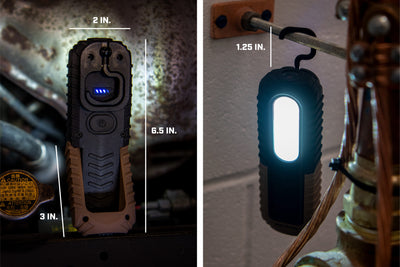 Spec Ops Tools 400-Lumen LED Battery-operated Rechargeable Handheld Work Light