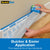 ScotchBlue 4-in x 90-ft Adhesive Masking Film