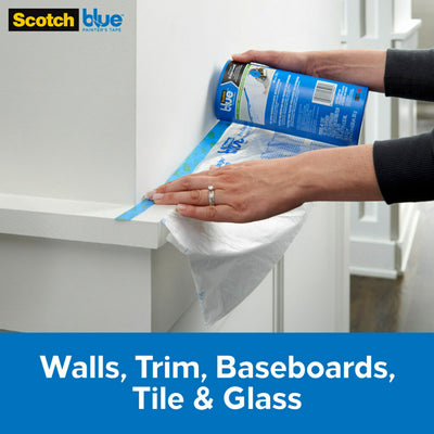 ScotchBlue 4-in x 90-ft Adhesive Masking Film