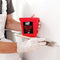 HANDy 16 oz. Solvent Resistant Paint Pail with Brush Holder - Ergonomic Handle, Magnetic Brush Holder