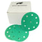 orca abrasives Green Fine 180-Grit Disc Sandpaper 5-in W x 5-in L 25-Pack