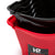 HANDy 64 oz. Solvent Resistant Paint Pail with Adjustable Handle and Brush Holder