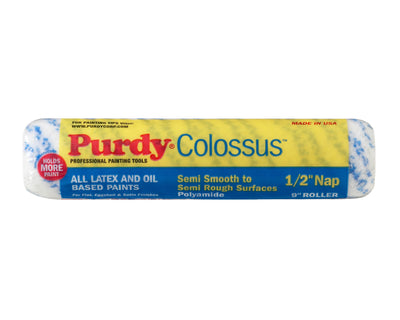 Purdy Colossus 9-in x 1/2-in Nap Woven Polyamide Paint Roller Cover