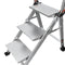 Little Giant Ladders Jumbo Step M3 3-Step 375-lb Capacity Silver Aluminum Foldable Step Stool