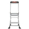 Little Giant Ladders Jumbo Step M3 3-Step 375-lb Capacity Silver Aluminum Foldable Step Stool