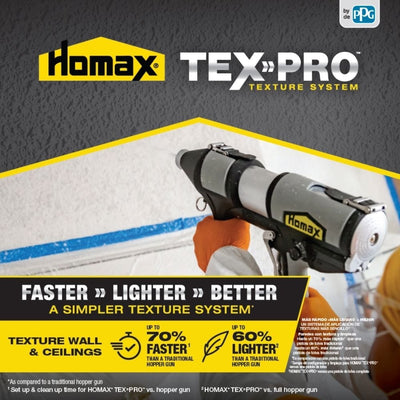 Homax TexPro 28-fl oz Off White Orange Peel Water-based Wall and Ceiling Texture Sprayer