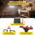 VEVOR 5000-Lumen LED Plug-in Portable Work Light