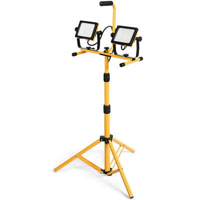 WELLFOR 6000-Lumen LED Plug-in Stand Work Light