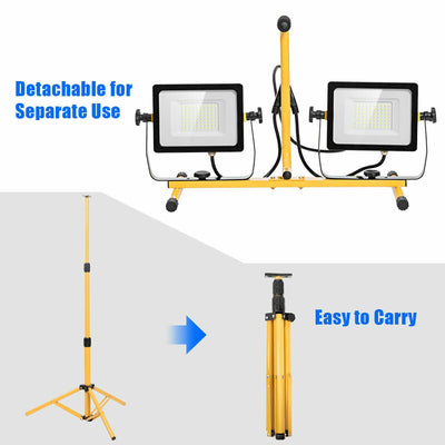 WELLFOR 10000-Lumen LED Plug-in String Work Light