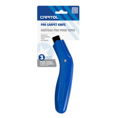 Capitol 0.5Mm 3-Blade Utility Knife with On Tool Blade Storage