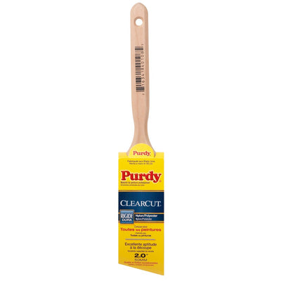 Purdy Clearcut 2-in Reusable Nylon- Polyester Blend Angle Paint Brush (Trim Brush)