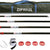 ZipWall 4-Pack ZipPole 10'/3-Meter Spring-Loaded Poles for Dust Barriers, ZP4