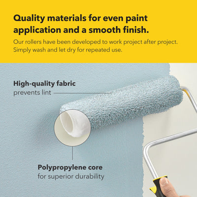 Purdy Marathon 3-Pack 9-in x 1/2-in Nap Knit Nylon/Polyester Paint Roller Cover