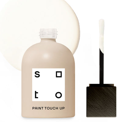 Soto Original Multi-surface Paint Touch Up / Use On Walls, Trim, Doors, Cabinets, Shutters, Windows, Paneling + Furniture To Repair Scratches, Stains, Chips, and Cracks / Interior + Exterior, Matte Finish, 1.5 Ounces- No. 07 In Situ White