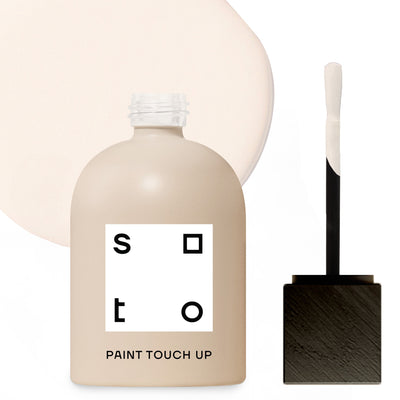 Soto Original Multi-surface Paint Touch Up / Use On Walls, Trim, Doors, Cabinets, Shutters, Windows, Paneling + Furniture To Repair Scratches, Stains, Chips, and Cracks / Interior + Exterior, Matte Finish, 1.5 Ounces- No. 08 Artisan White