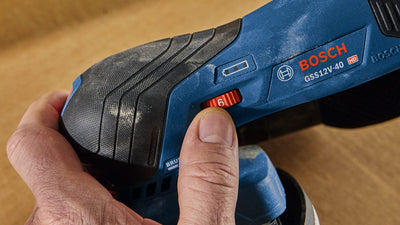 Bosch 12V Max Hand Sander 5.2-in x 7.7-in