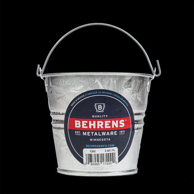 Behrens Metalware Classics 2-Quart Metal General Bucket