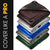 PROTARP 80-ft x 40-ft Black Waterproof Commercial Polyethylene 16-mil Tarp