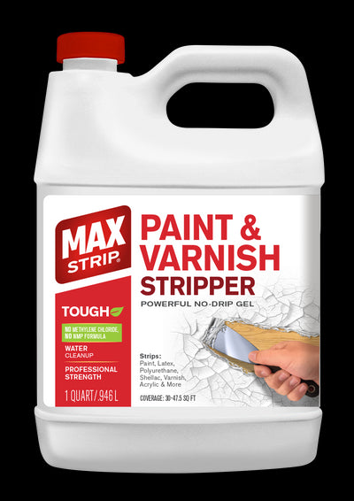 MAX Strip 32-fl oz Extra-strength Paint Remover and Stripper (Gel)